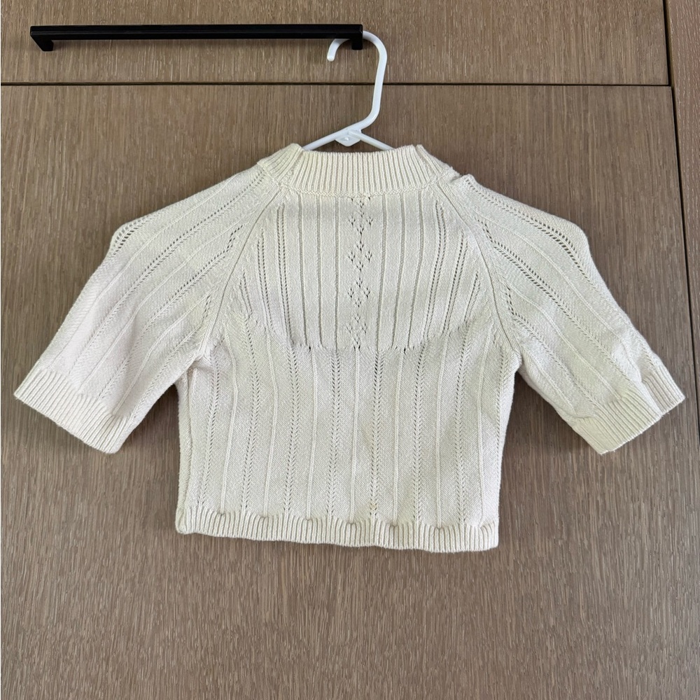 Free People Cropped Sweater